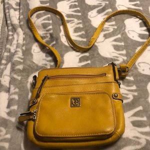 Mustard yellow small purse